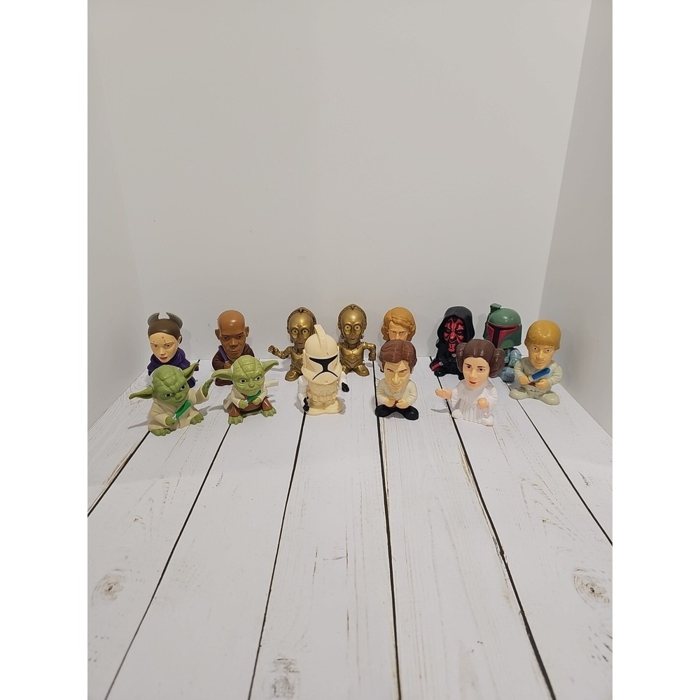 Star Wars 2005 Burger King Toys Lot LOOSE x13